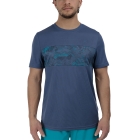 Fila Cailan Camiseta - Vintage Indigo/Aop Print Fila Cailan Camiseta - Vintage Indigo/Aop Print