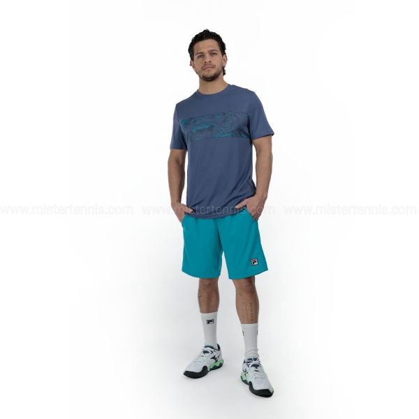 Fila Cailan Camiseta - Vintage Indigo/Aop Print