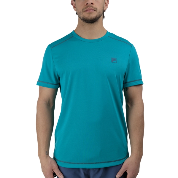 Camiseta Padel Hombre Fila Jannis Logo Camiseta  Capri Breeze XFM2320091740