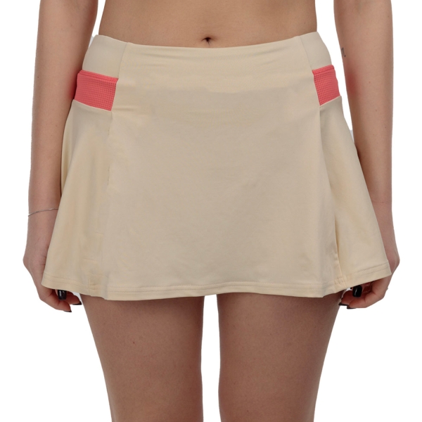 Falda y Shorts Padel Mujer Yonex Performance Falda  Ice Beige TWL26145IB