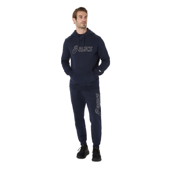 ASICS Logo Pantalones - Midnight/Birch