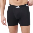 adidas Active Flex x 3 Boxer - Black/Blue adidas Active Flex x 3 Boxer - Black/Blue