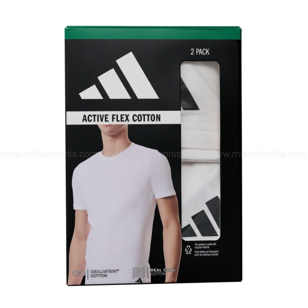 adidas Active Flex x 2 Camiseta - White