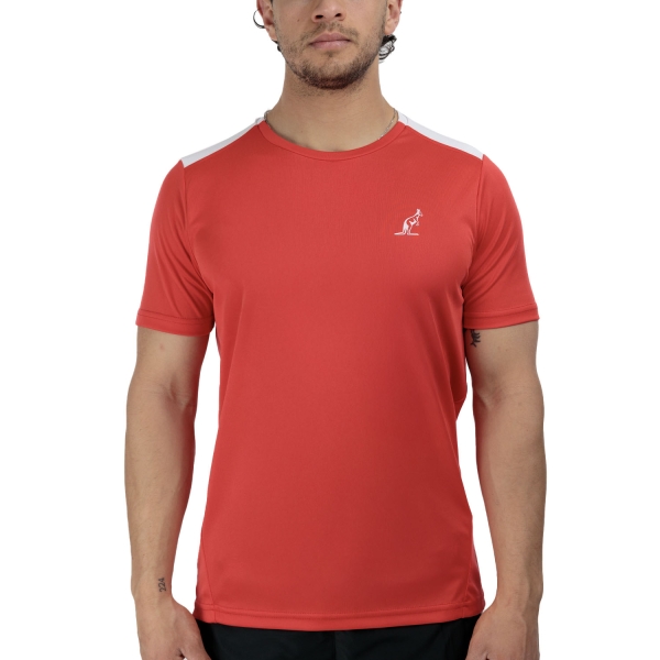 Men's T-Shirt Padel Australian Ace Energy TShirt  Rosso Vivo TEUTS0058720