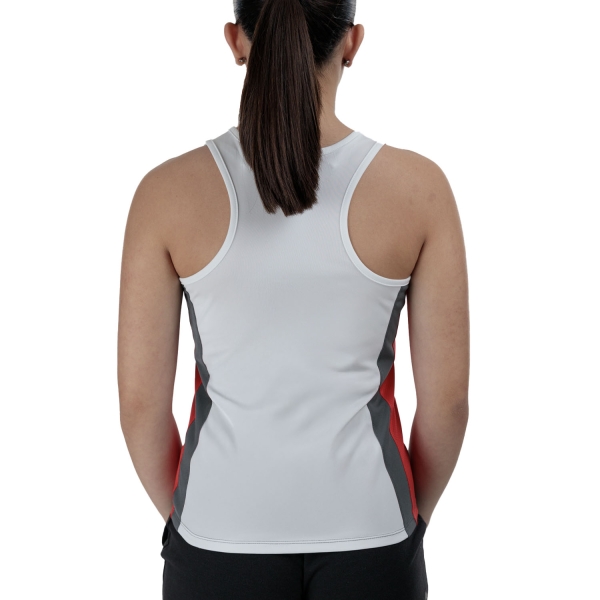HEAD Club Top Niña - Red/White
