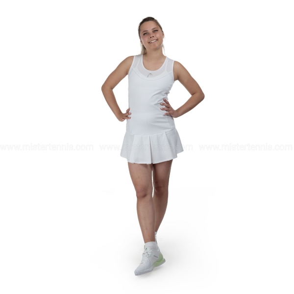 HEAD Performance Pro Vestito - White