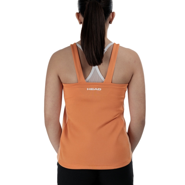 HEAD Spirit Canotta Bambina - Campfire Orange