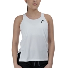 HEAD Spirit Canotta Bambina - White HEAD Spirit Canotta Bambina - White