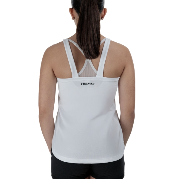 HEAD Spirit Canotta Bambina - White