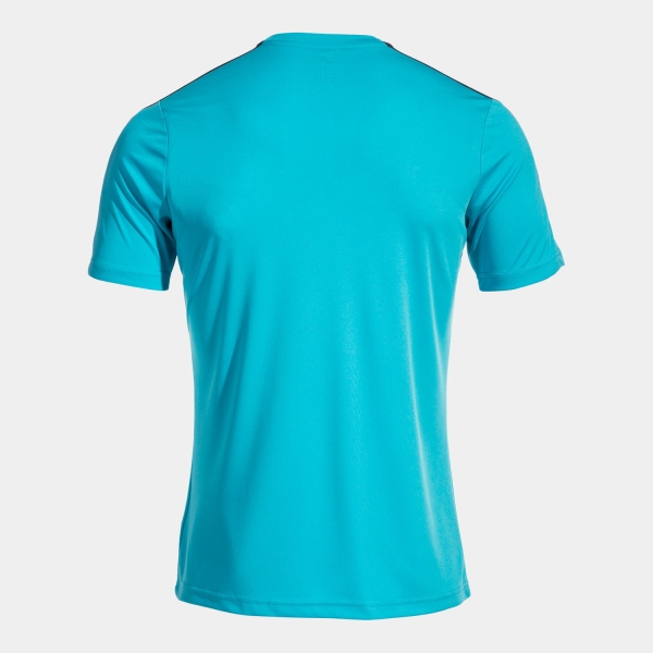 Joma Olimpiada Camiseta Niños - Fluor Turquoise/Navy
