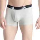 adidas Active Flex Logo x 3 Boxer - White/Grey/Black