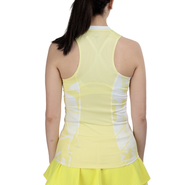 Mizuno Daybreakers Printed Top - Lemon Tonic