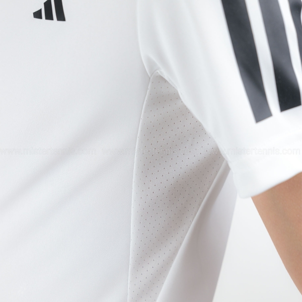 adidas Club 3 Stripes Logo T-Shirt Boy - White