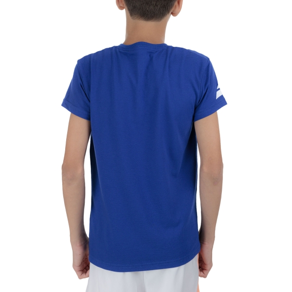 Babolat Exercise Logo T-Shirt Boy - Sodalite Blue