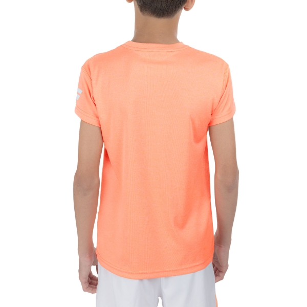 Babolat Exercise Graphic Pro Camiseta Niño - Vibrant Orange Heather
