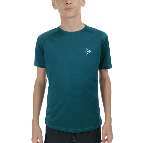Polo y Camiseta Padel Niño Dunlop Club Camiseta Nino  Atlantic Deep 880402