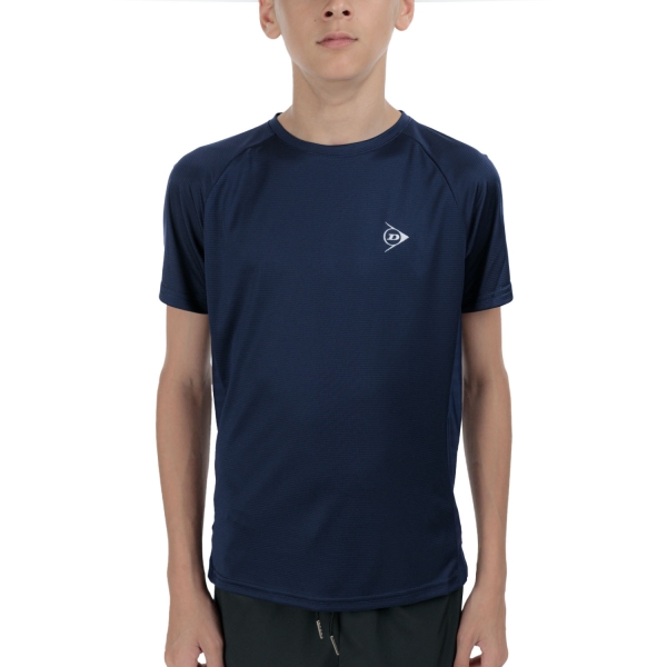 Polo y Camiseta Padel Niño Dunlop Club Camiseta Nino  Navy 880398