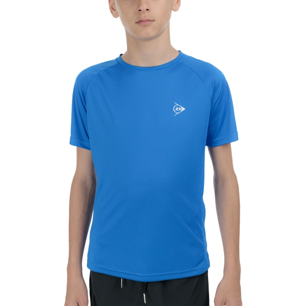 Polo y Camiseta Padel Niño Dunlop Club Camiseta Nino  Royal Blue 880399