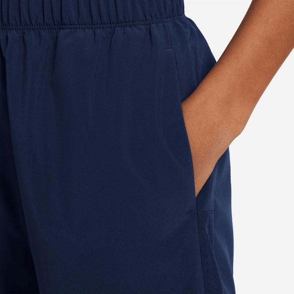 Nike Dri-FIT Multi Pantalones Niño - Midnight Navy/Reflective Silver