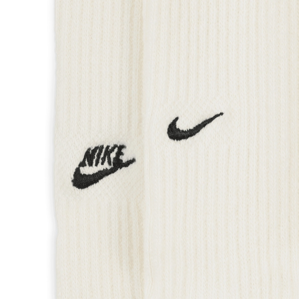 Nike Everyday Cushioned x 2 Calze - Sail/Black