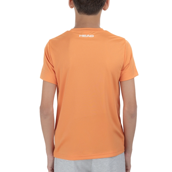 HEAD Slice II T-Shirt Boys - Campfire Orange