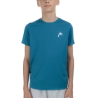 HEAD Slice II T-Shirt Boys - Teal
