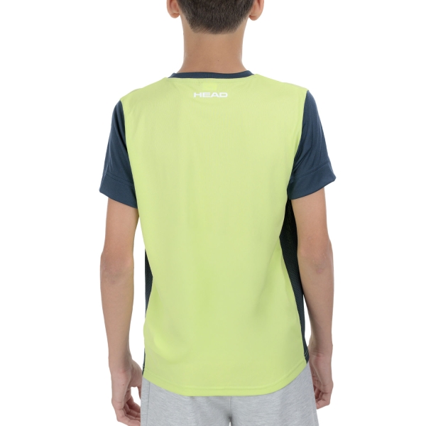 HEAD Slice Pro Maglietta Bambino - Lightlime