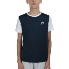 HEAD Slice Pro T-Shirt Boys - Navy