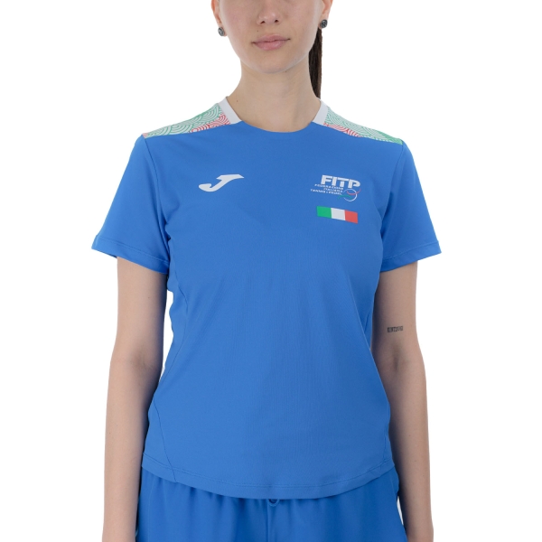 Camiseta y Polo Padel Mujer Joma FITP Camiseta  Royal SW90601C0102