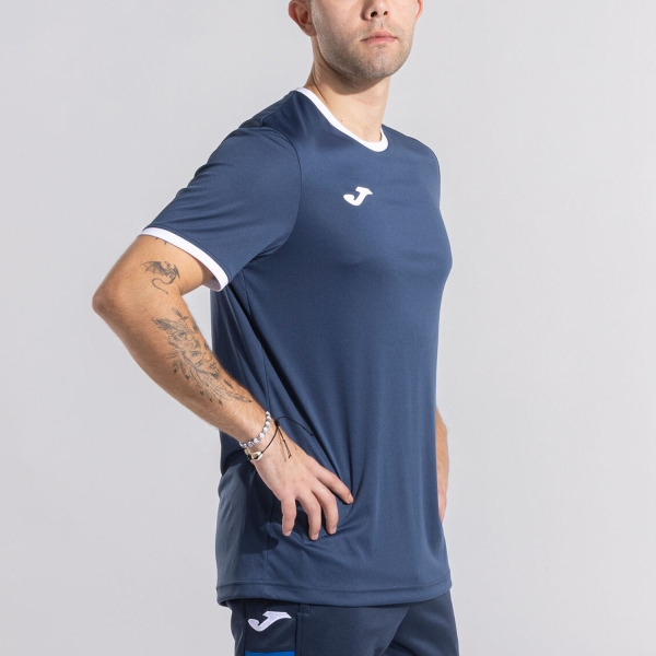 Joma Combi Premium Camiseta - Dark Navy/White