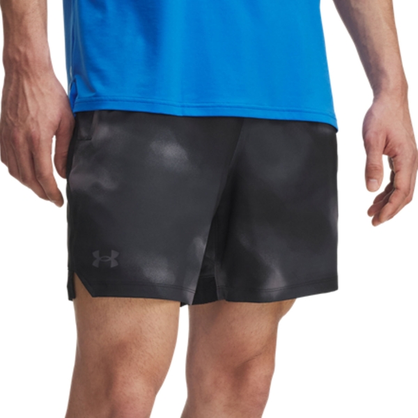 Shorts Padel Hombre Under Armour Vanish Printed 7in Shorts  Black/Castelrock 13767840007