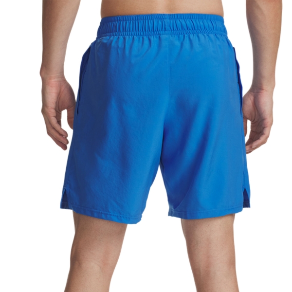 Under Armour Woven Split 9in Pantaloncini - Blue Atlantis/White