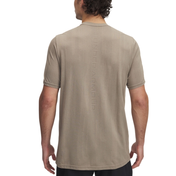 Under Armour Vanish Seamless Novelty Camiseta - City Khaki/Black