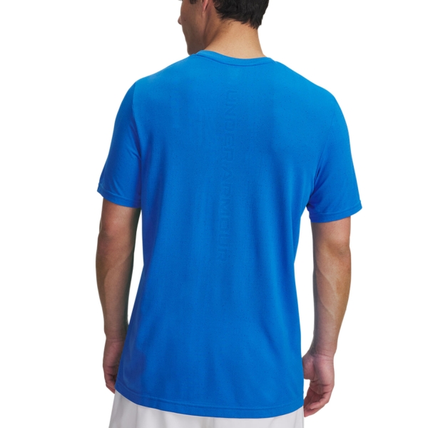 Under Armour Vanish Seamless Novelty Camiseta - Blue Atlantis/White