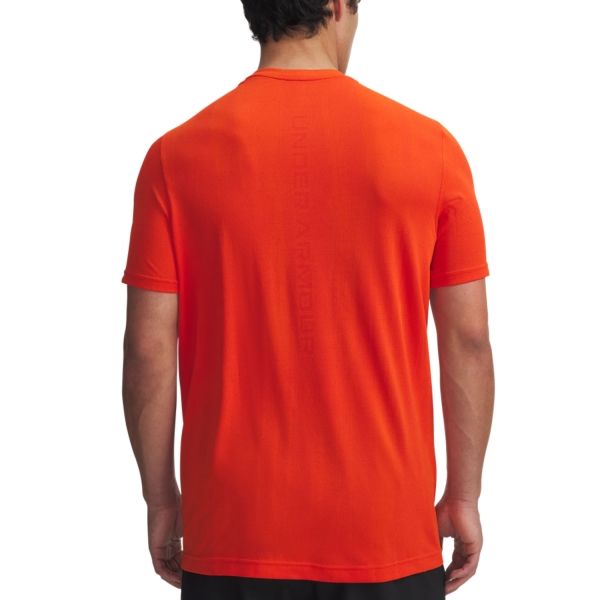 Under Armour Vanish Seamless Novelty Camiseta - Orange Base/Black