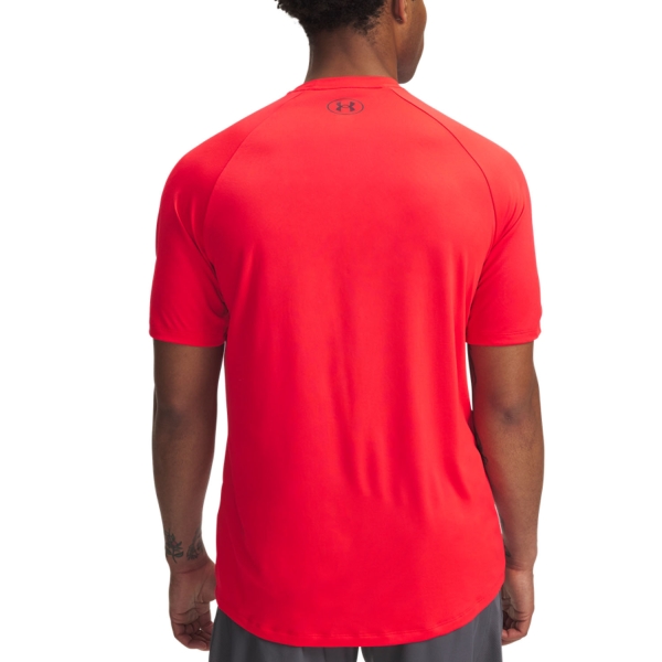 Under Armour Tech Reflective Camiseta - Racer Red/Dark Maroon