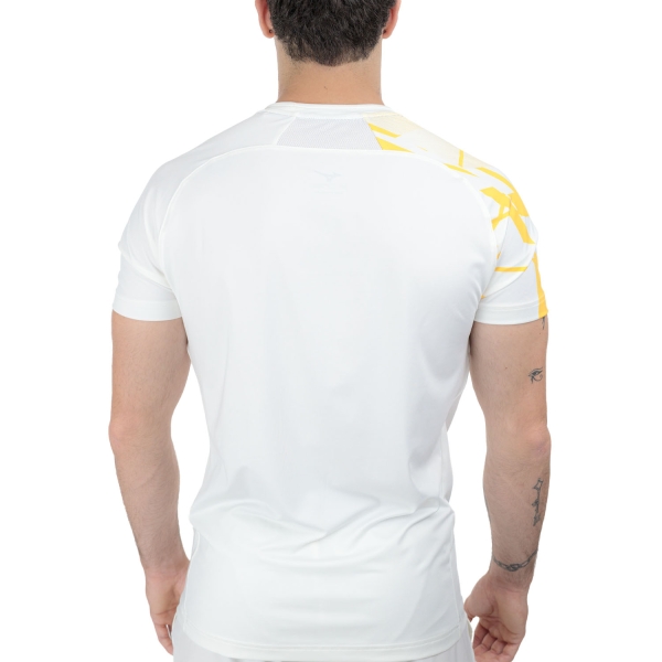 Mizuno Daybreakers Graphic Camiseta - White/Citrus