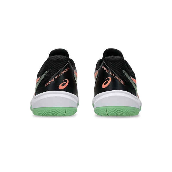 ASICS Game FF Padel - Black/Vivid Coral