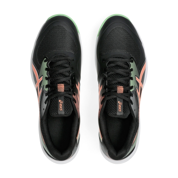 ASICS Game FF Padel - Black/Vivid Coral