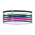 Nike Flex Slim x 6 Mini Bandas - Game Royal/University Red/White Nike Flex Slim x 6 Mini Bandas - Game Royal/University Red/White