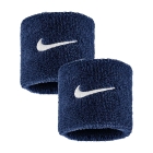 Nike Swoosh Classic Polsini Corti - College Navy/White Nike Swoosh Classic Polsini Corti - College Navy/White