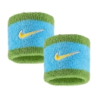 Nike Swoosh Classic Polsini Corti - Baltic Blue/Chlorophyll/University Gold Nike Swoosh Classic Polsini Corti - Baltic Blue/Chlorophyll/University Gold
