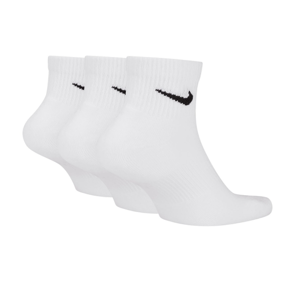Nike Everyday Plus Cushioned Logo x 3 Calze - White/Black
