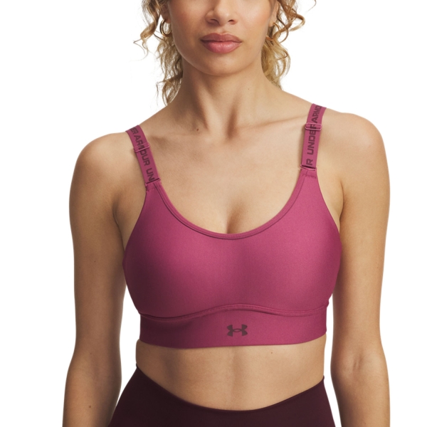 Sujetador Deportivo y Ropa Interior Mujer Under Armour Infinity Mid 2.0 Sujetador Deportivo  Fuchsia Dusk 13841230659