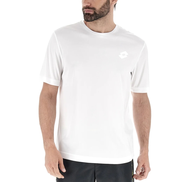 Camiseta Padel Hombre Lotto MSP Camiseta  Bright White 2189350F1