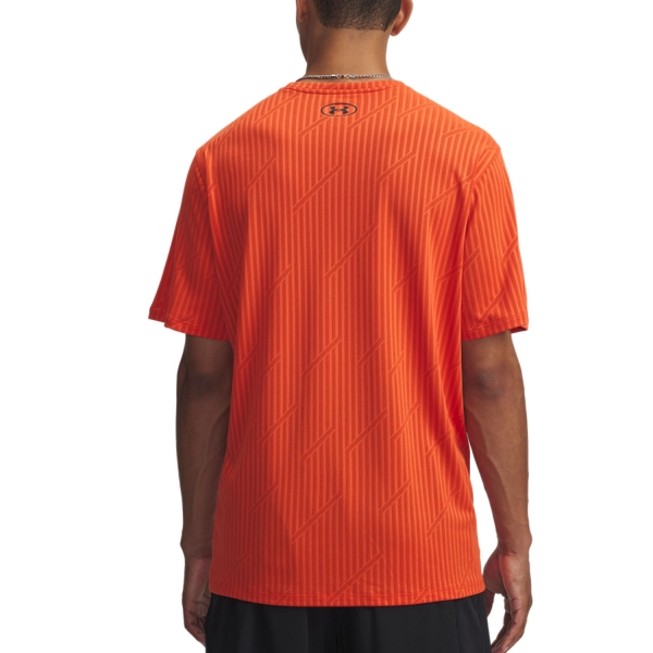 Under Armour Tech Vent Logo Camiseta - Orange Base/Black