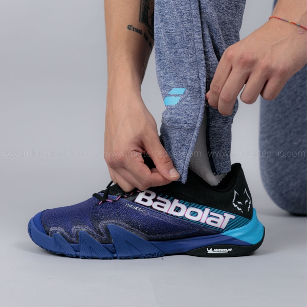 Babolat Juan Lebrón Pantaloni - Estate Blue Heather
