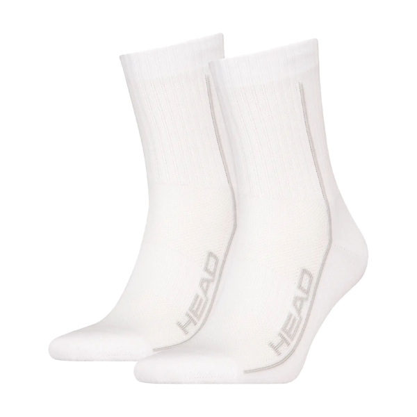 Calze Padel HEAD Performance Crew x 2 Calze  White 811565WH
