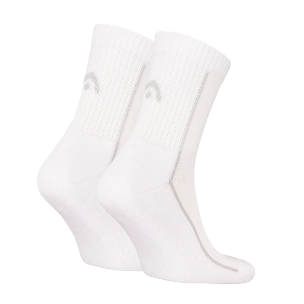 HEAD Performance Crew x 2 Calze - White