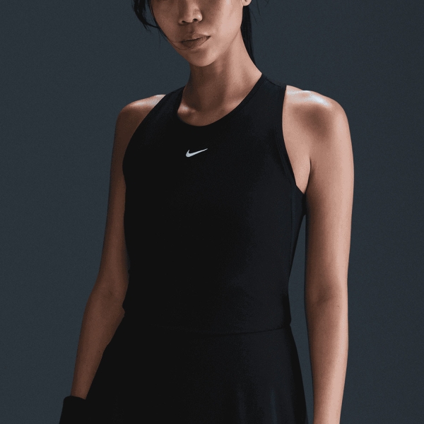 Canotta Padel Donna Nike Victory Canotta  Black/White FD5584010